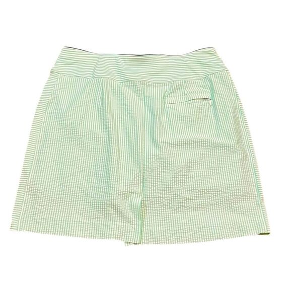 Fairway And Greene Mint Green And White Gingham Skort, Size M - Picture 3 of 8